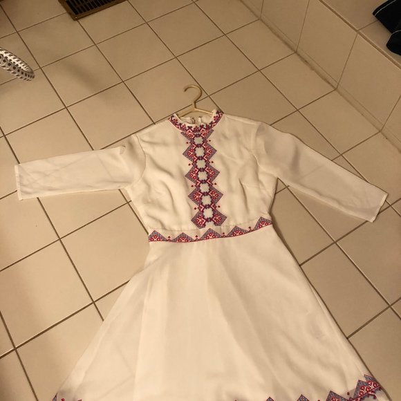 Ethnic pattern summer dress - Picture 4 of 8